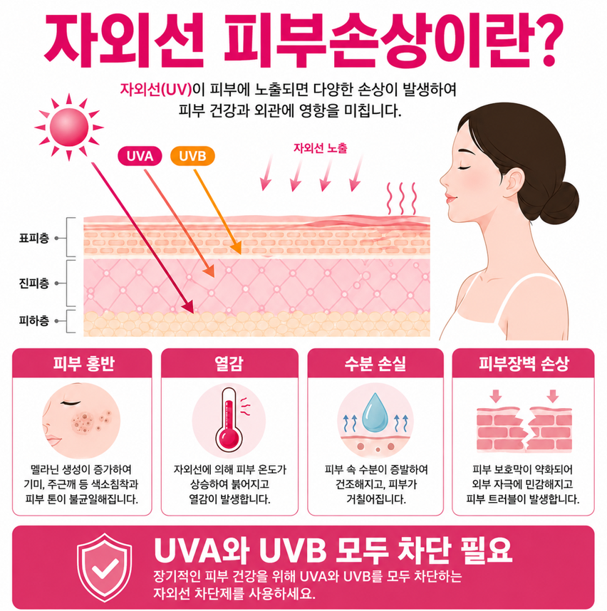 자외선 피부손상 관련 이미지 3
