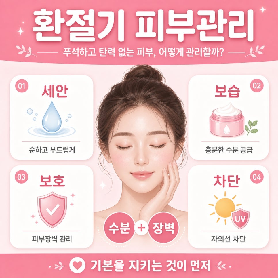 환절기 피부관리